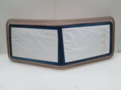 Baie fixe avant simple vitrage
